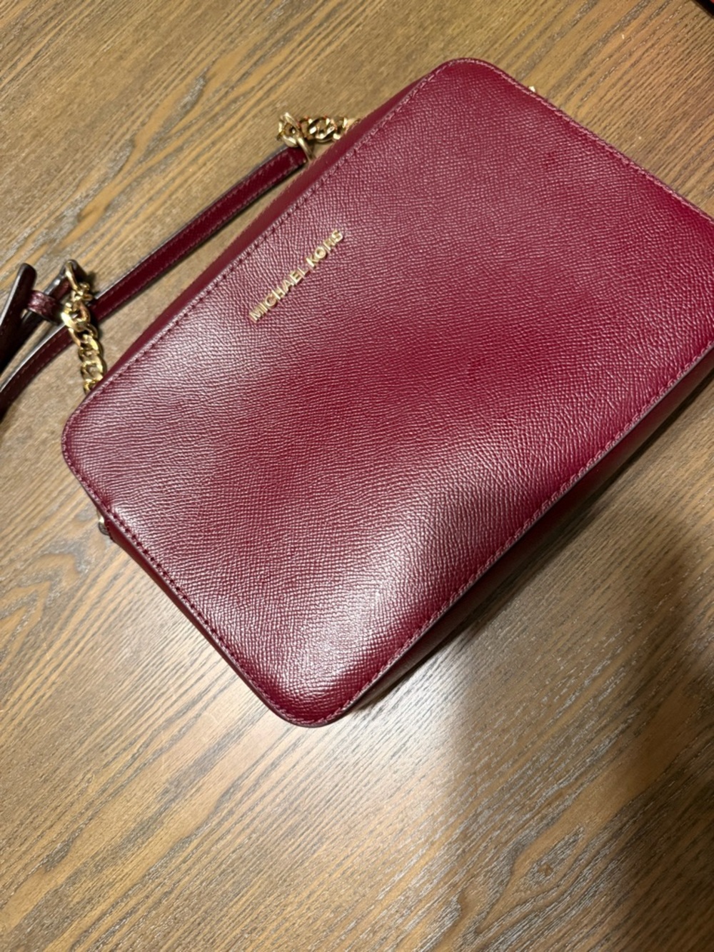 Michael Kors Women’s Crossbody Bag - Burgundy— LIKE NEW